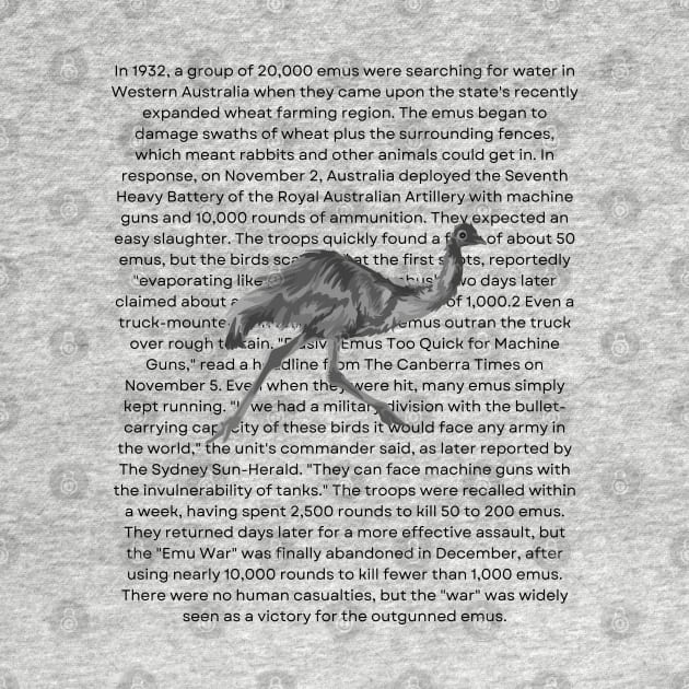 The Great Emu War by Slightly Unhinged